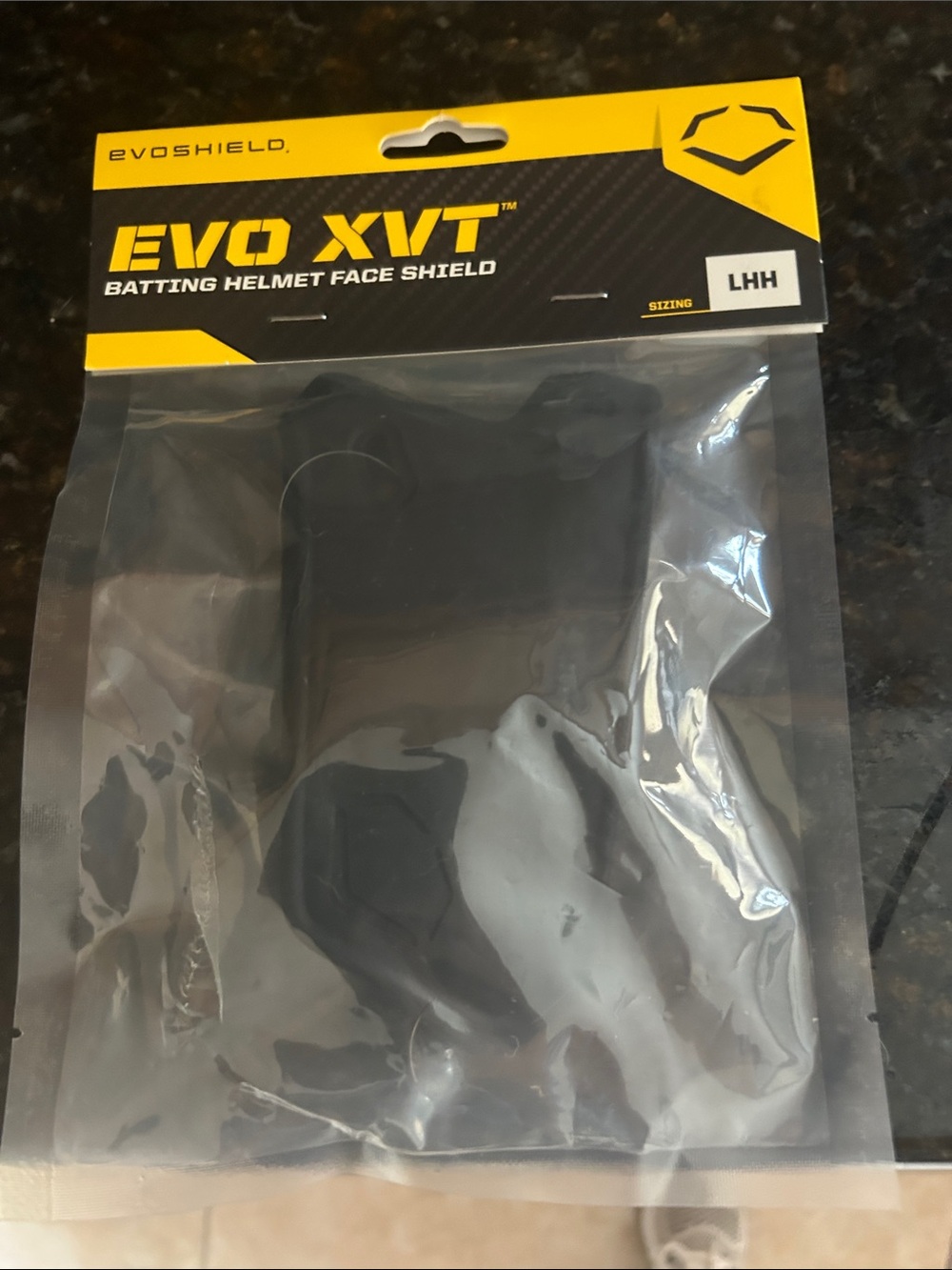 EvoShield EVO XVT Batting Helmet Face Shield - Black